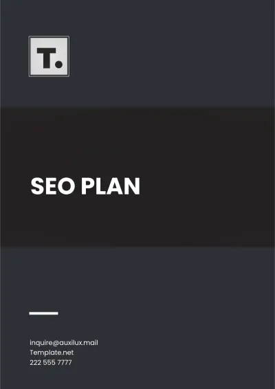 Free SEO Plan Template to Edit Online