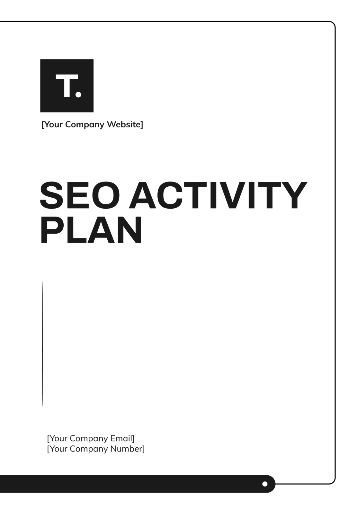 SEO Activity Plan Template - Edit Online & Download