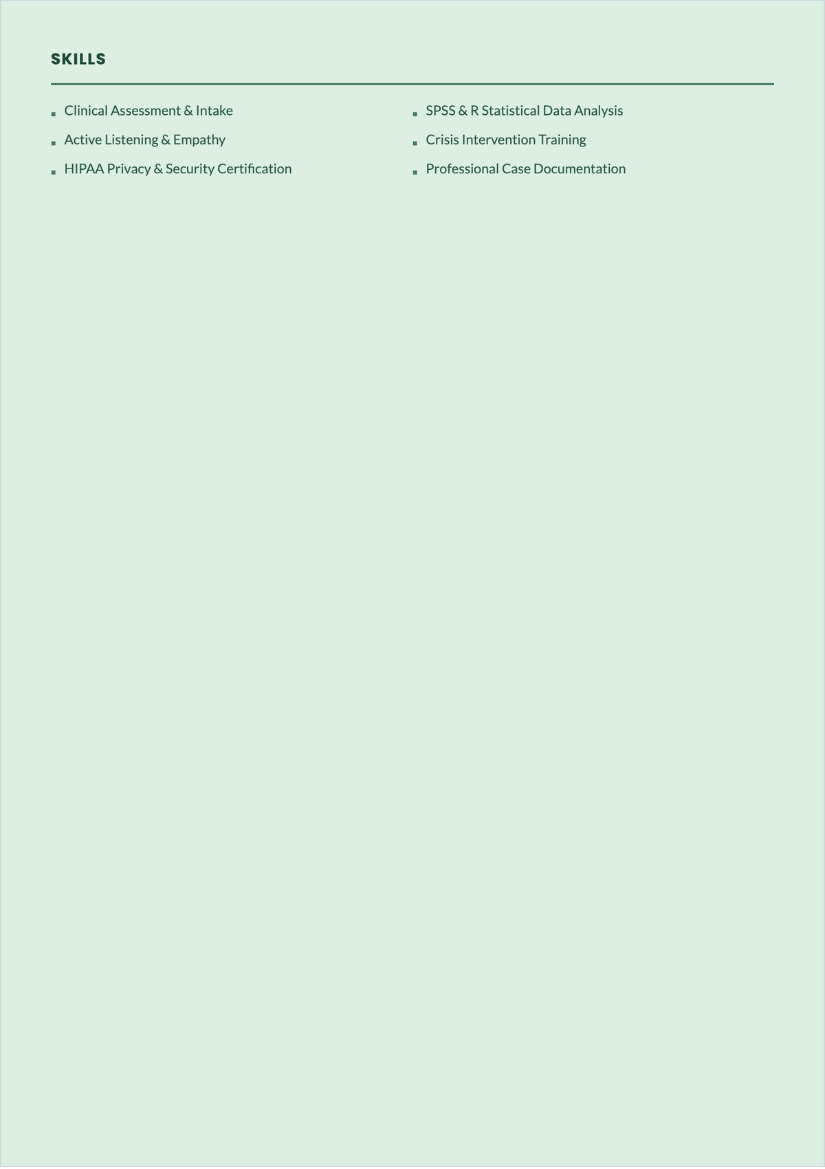 Free Psychology Internship ATS Resume Template, AI Resume Builder