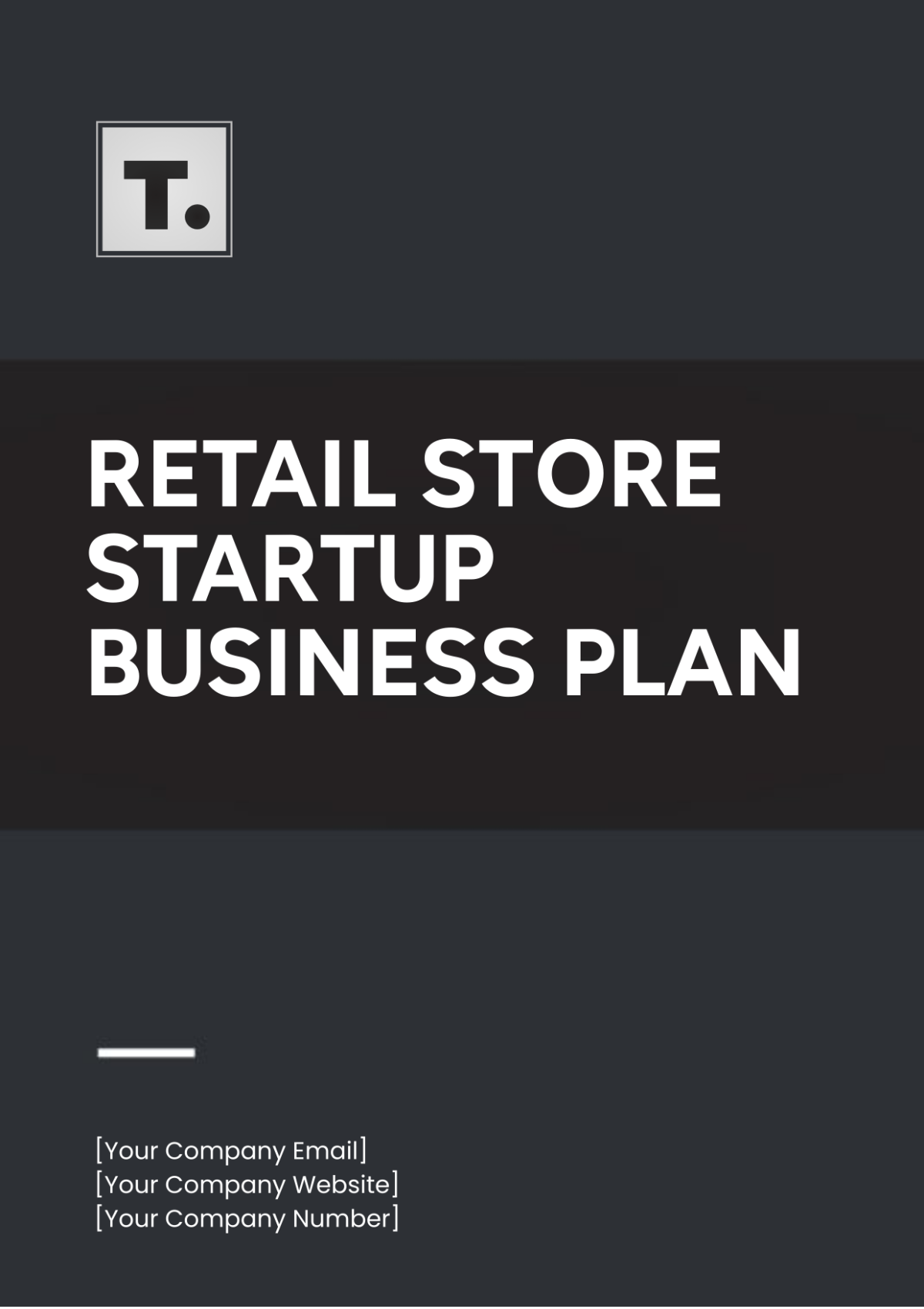 Retail Store Startup Business Plan Template - Edit Online & Download