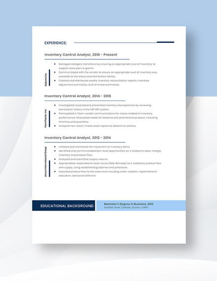 free-inventory-control-analyst-resume-template-word-apple-pages