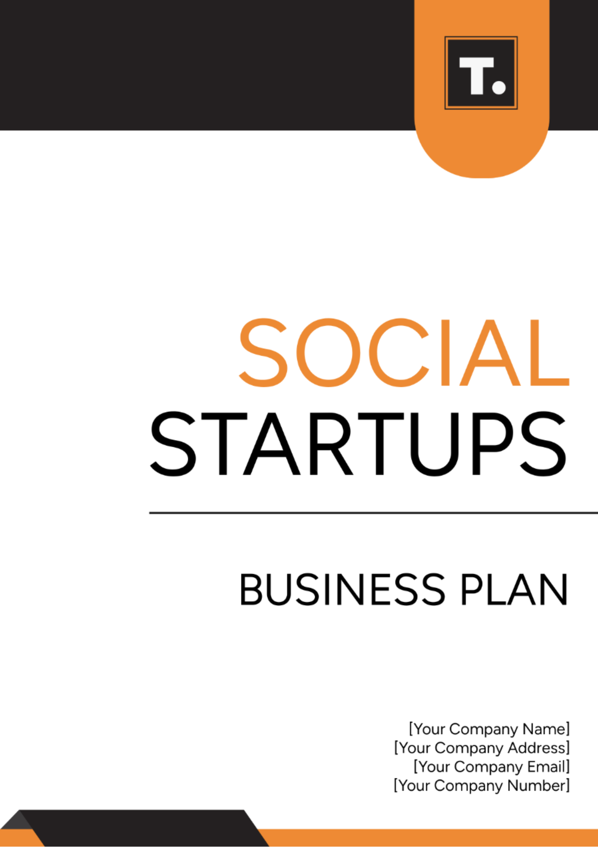 Social Startups Business Plan Template - Edit Online & Download