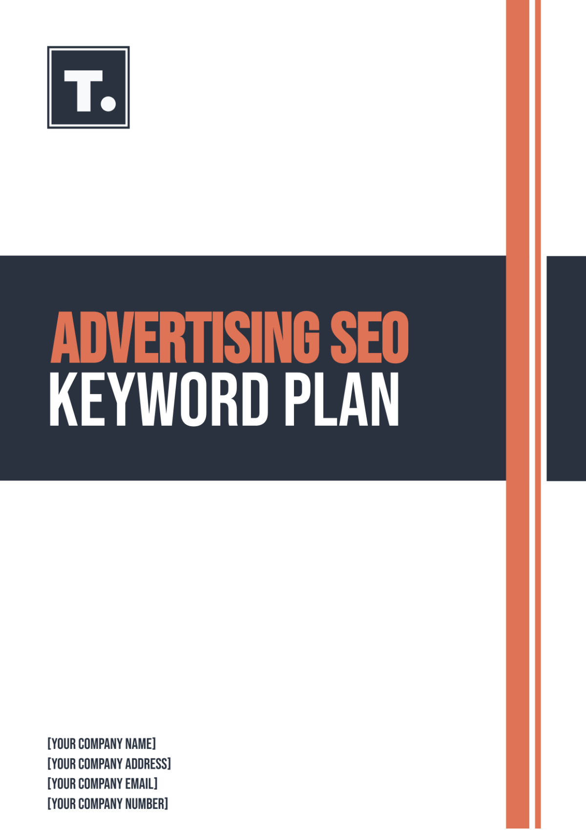 Free Advertising SEO Keyword Plan Template