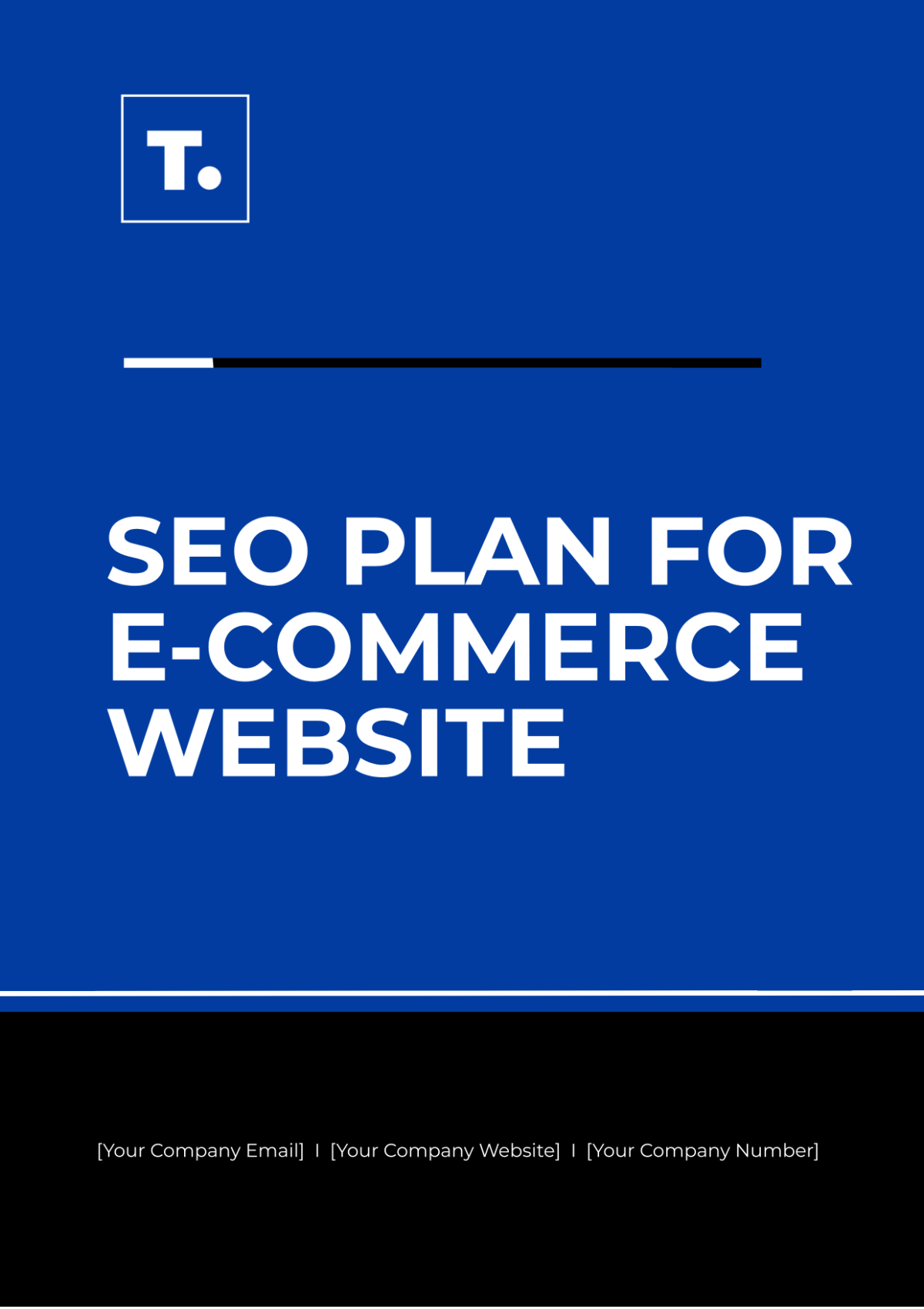 Free SEO Plan for Ecommerce Website Template