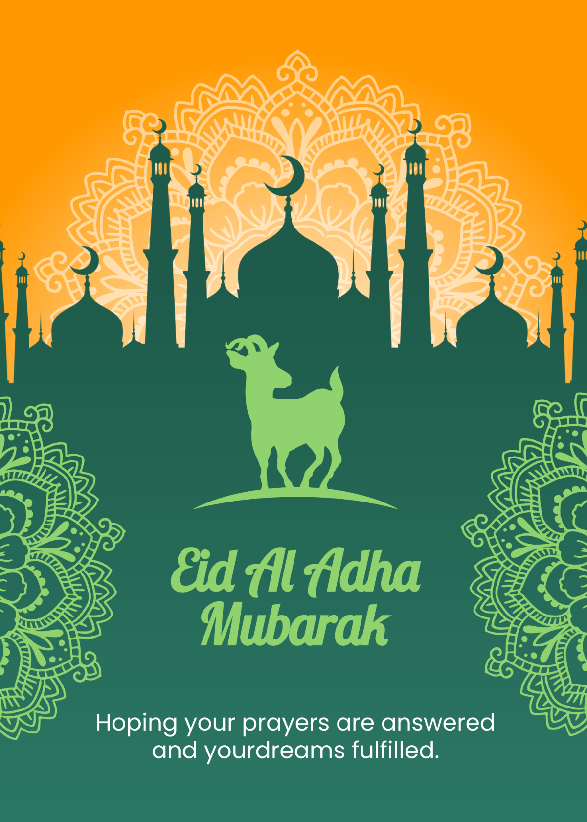 Eid Al Adha Mubarak Wishes