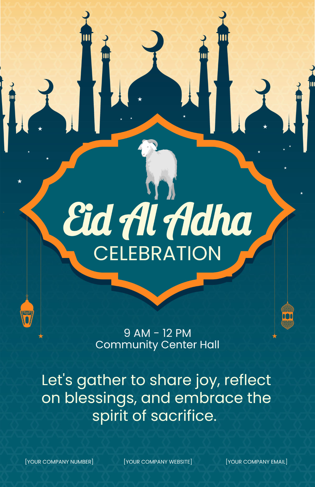 Eid Al Adha Poster