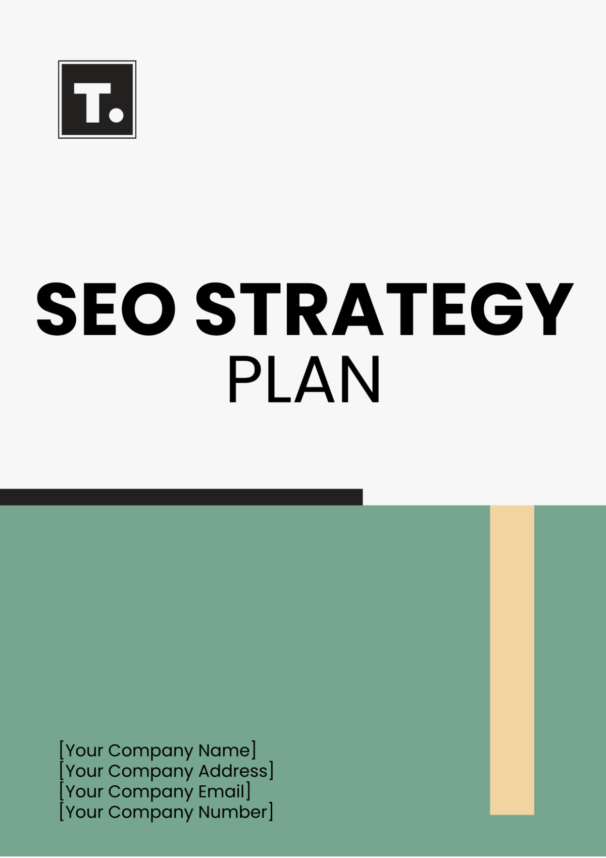 Free SEO Strategy Plan Template - Edit Online & Download | Template.net