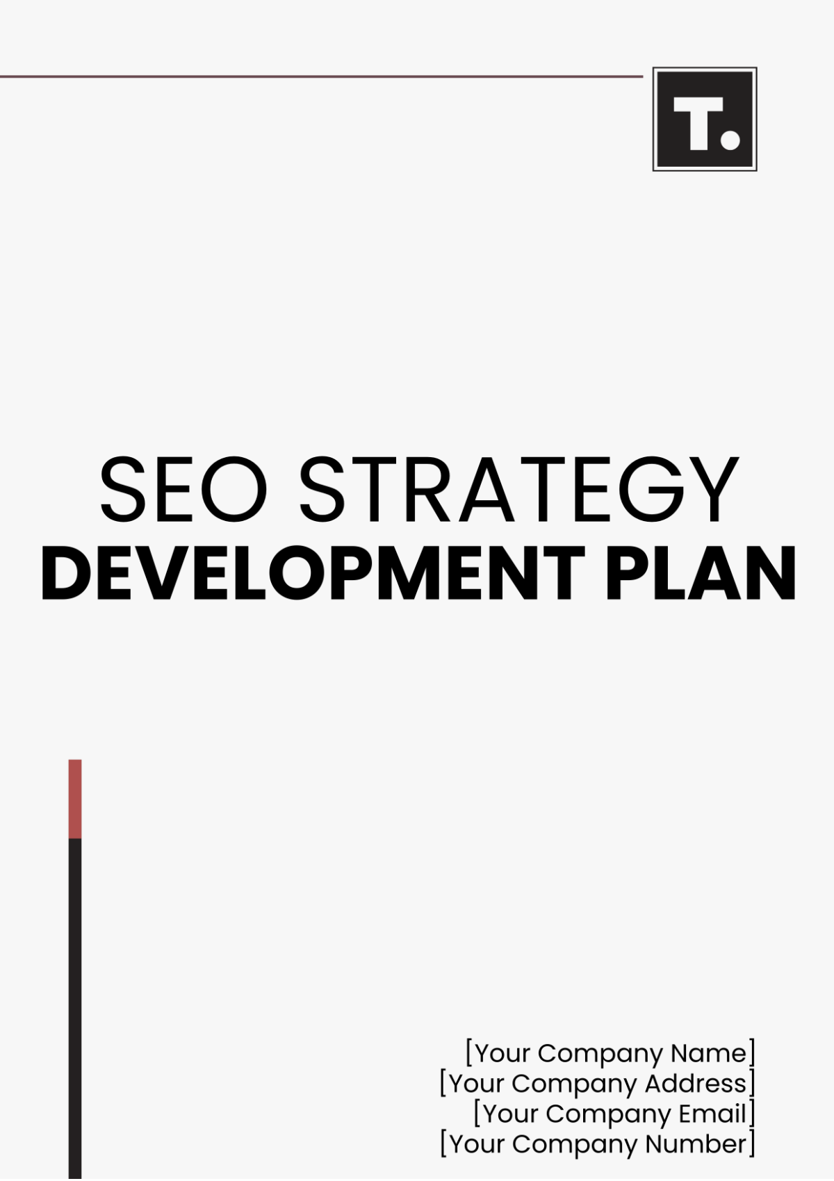 Free SEO Strategy Development Plan Template - Edit Online & Download ...