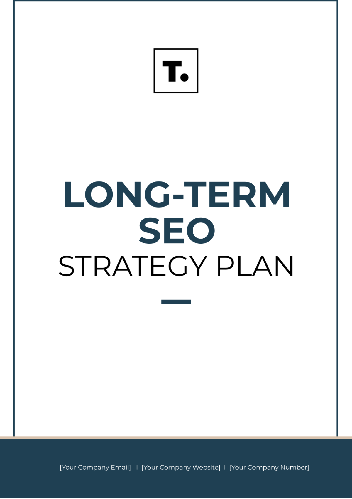 Long-Term SEO Strategy Plan Template - Edit Online & Download