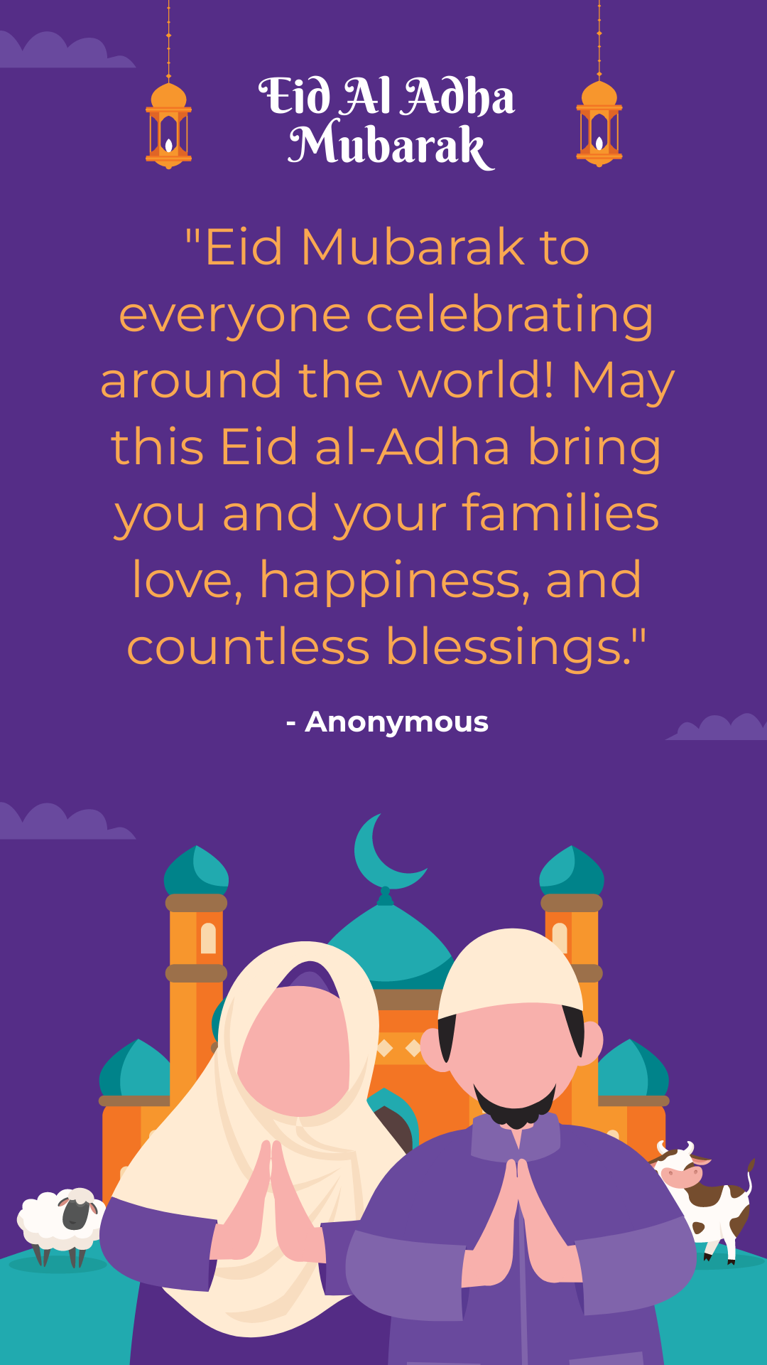 Eid Al Adha Wishes Quote
