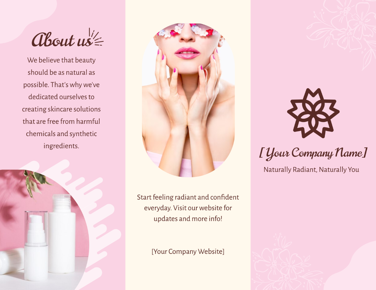 Natural Cosmetic Brochure