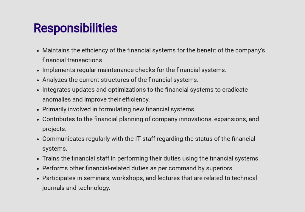 Free Financial Systems Manager Job Description Template 3.jpe