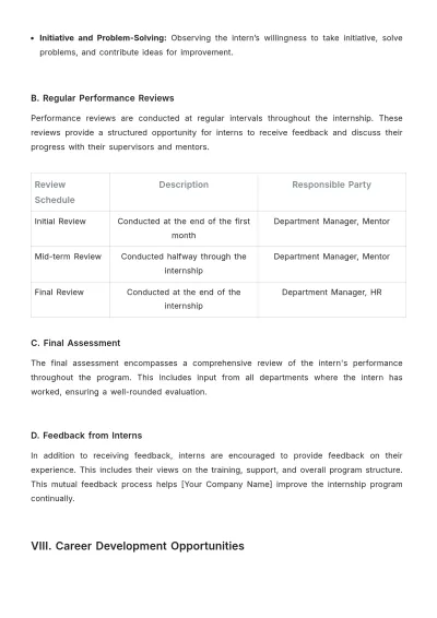 Free Hotel Internship Proposal Template to Edit Online