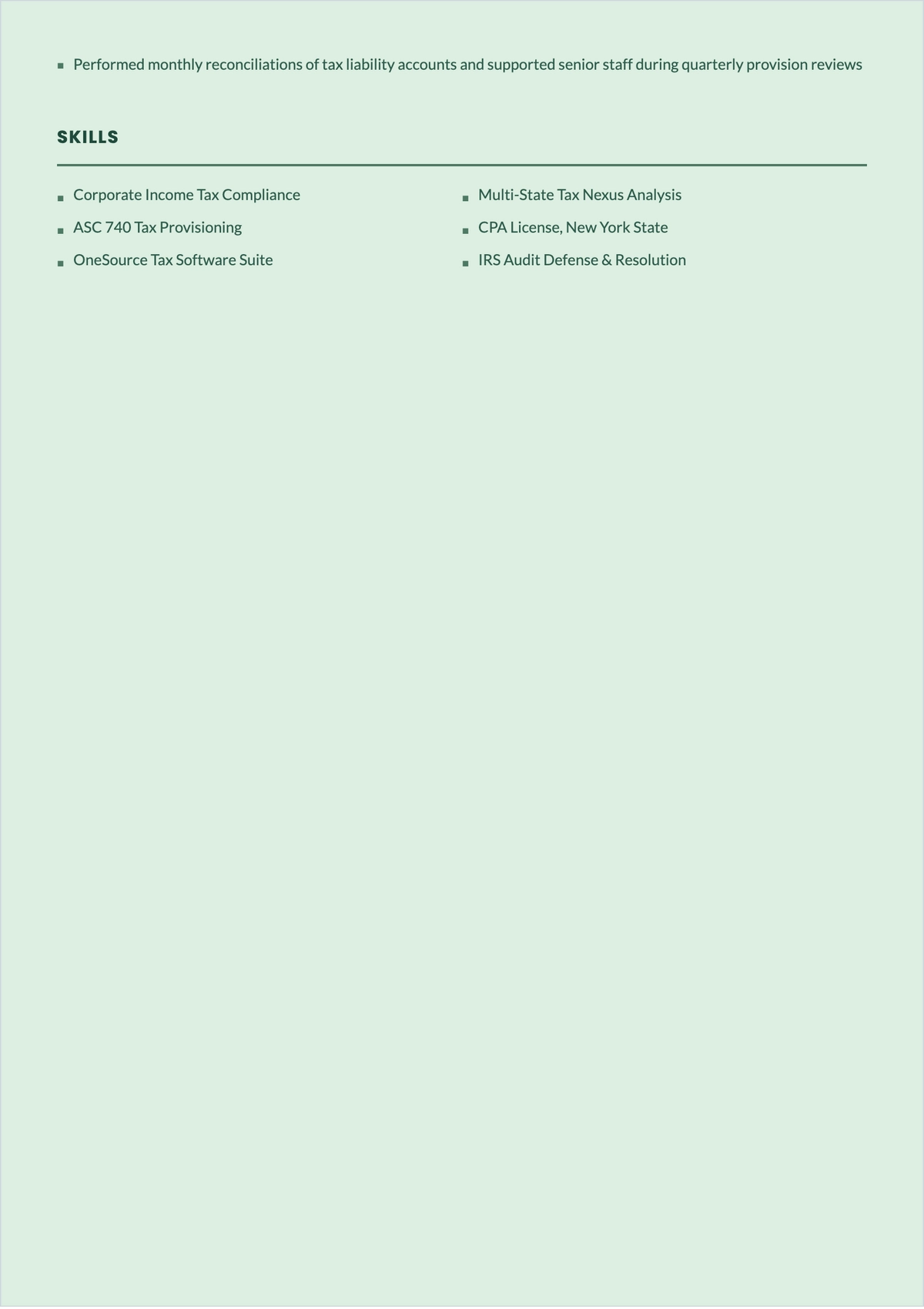 Free Senior Tax Accountant ATS Resume Template, AI Resume Builder