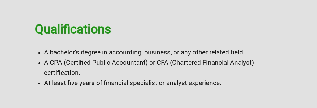 Free Financial Specialist Job Description Template 5.jpe