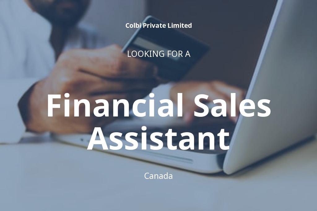Free Financial Sales Assistant Job Ad/Description Template.jpe