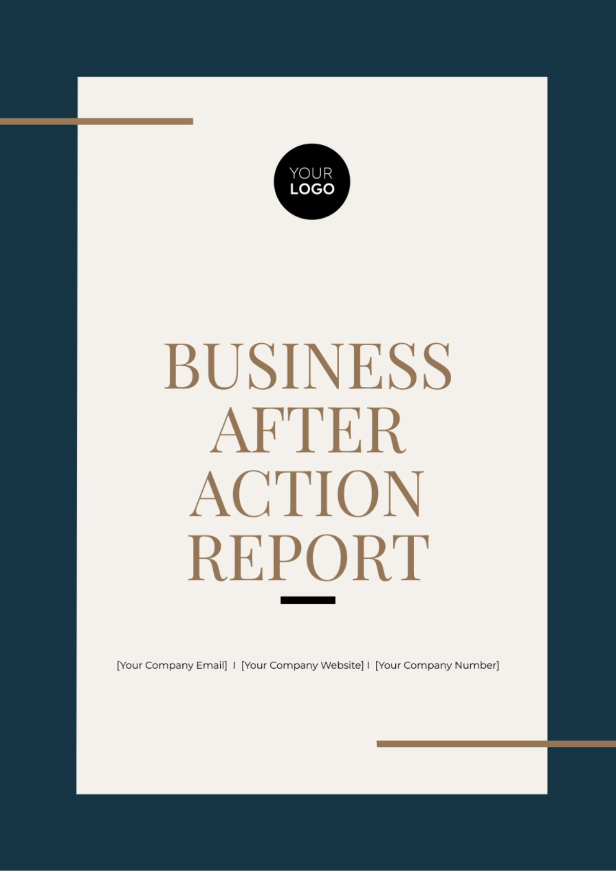 Business After Action Report Template - Edit Online & Download