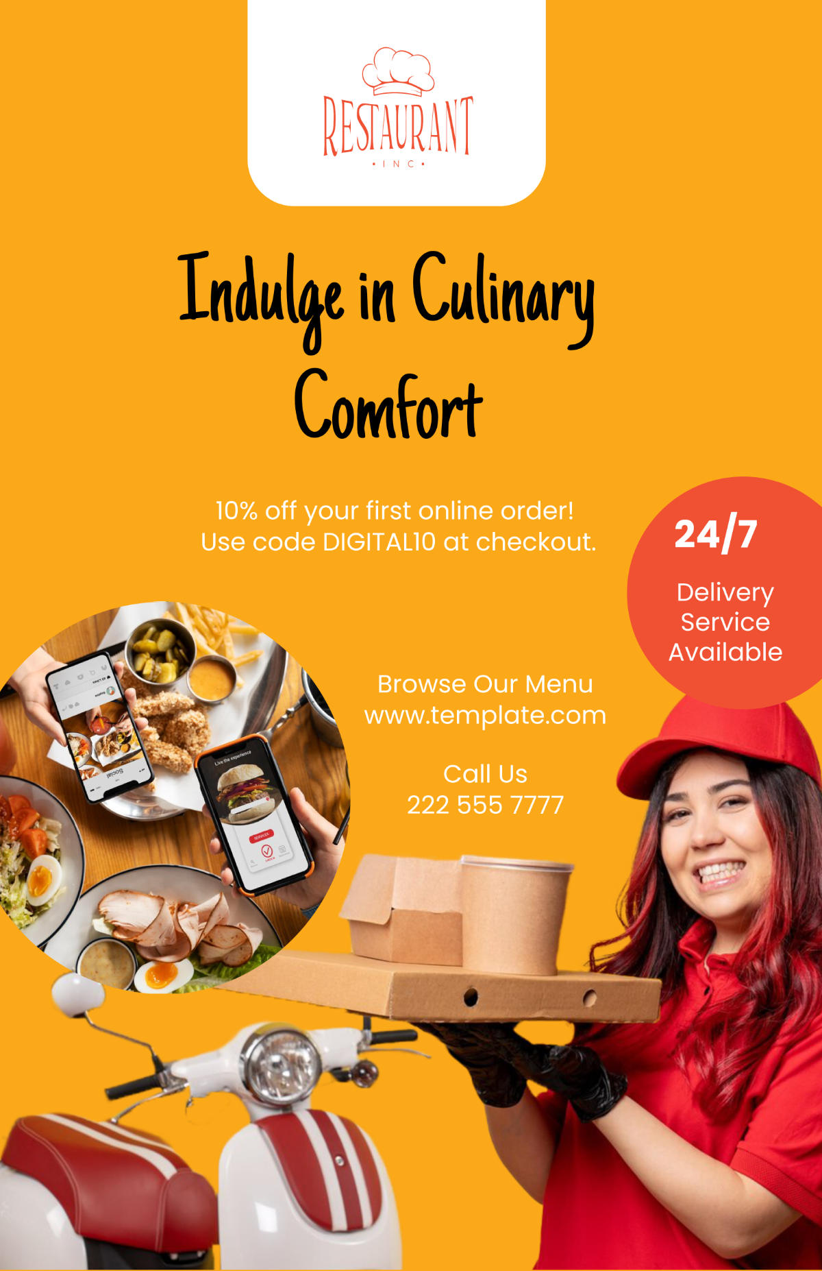 Free Restaurant Poster Templates Editable And Printable Free Restaurant Poster Templates Editable And Printable