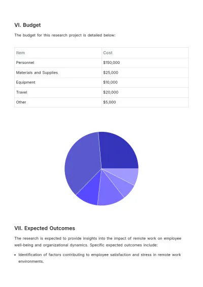 Free Research Plan Format Template to Edit Online
