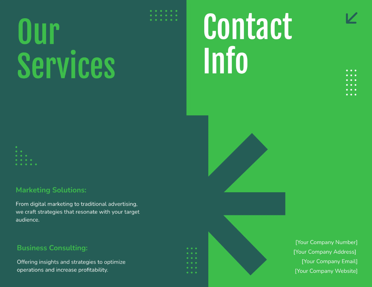 Free Corporate Brochure Template to Edit Online