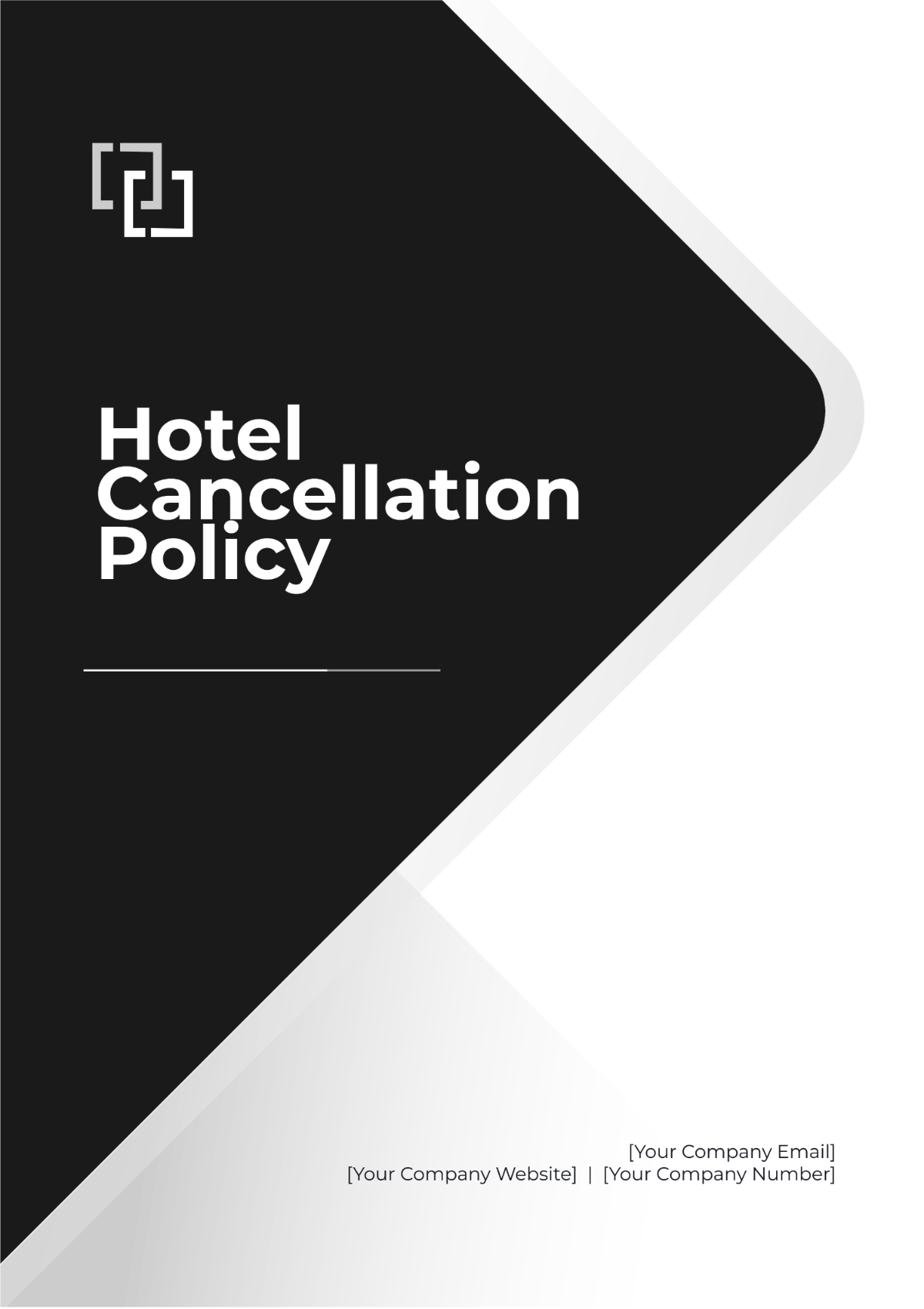 Simple Hotel Cancellation Policy Template - Edit Online & Download