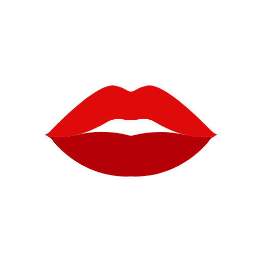 Red Lips Icon