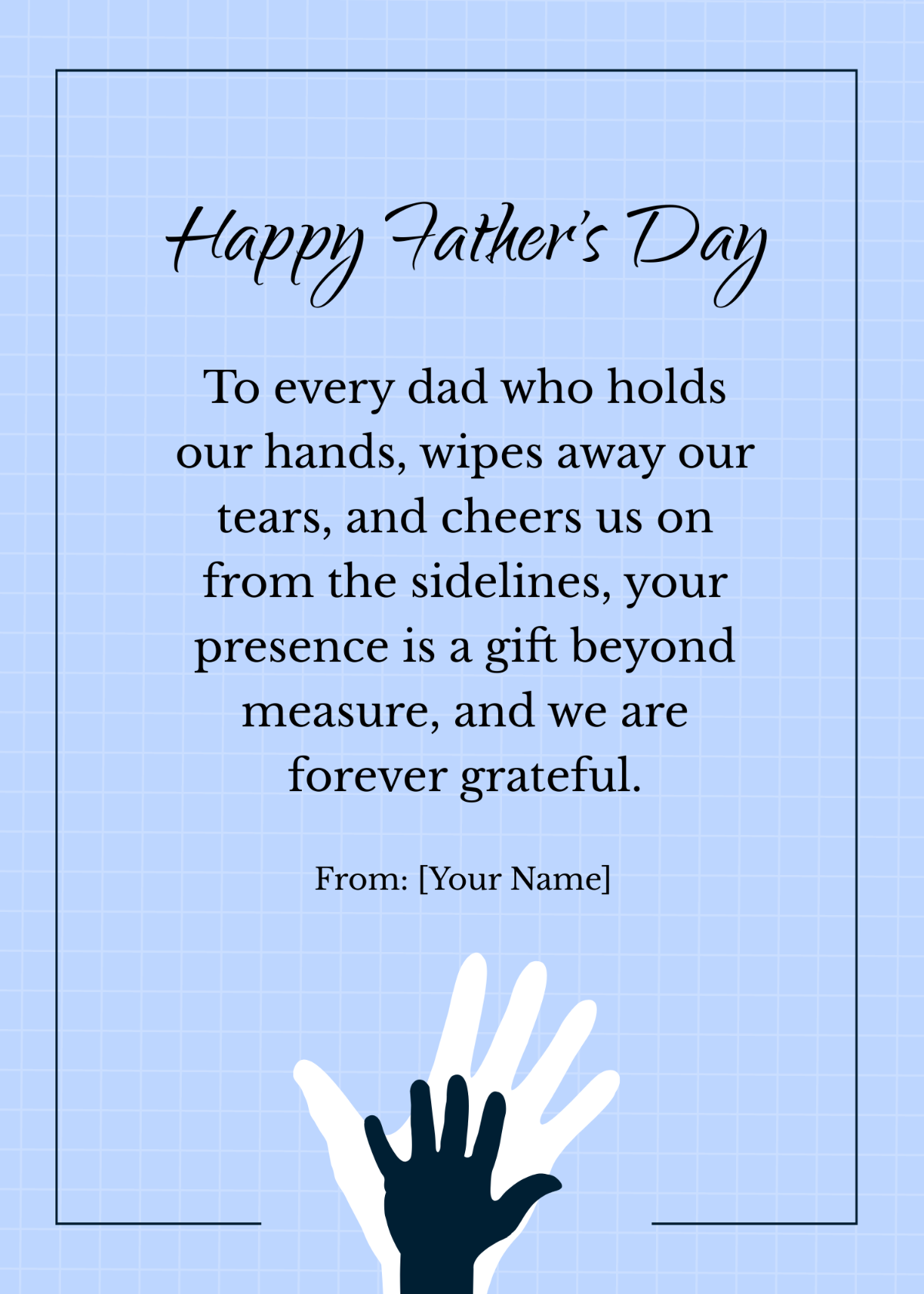 Happy Father's Day Message