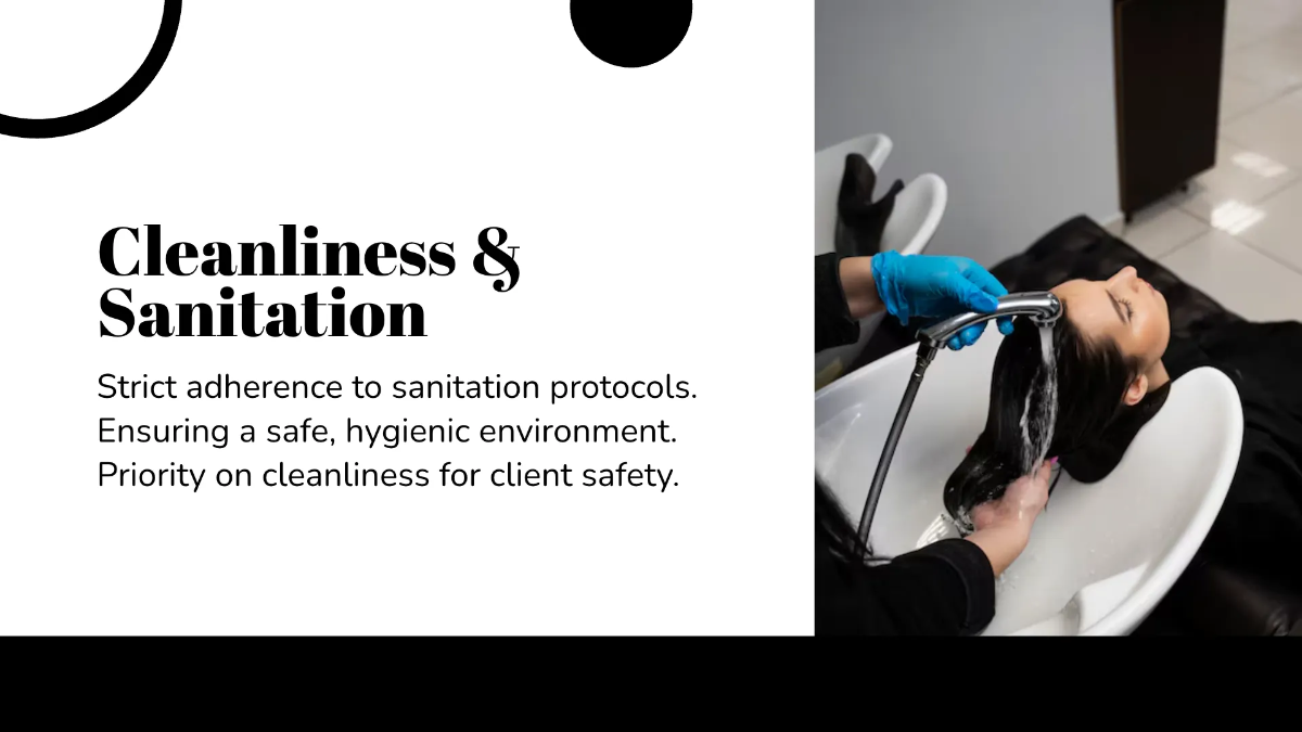 Free Salon Business Presentation Template to Edit Online