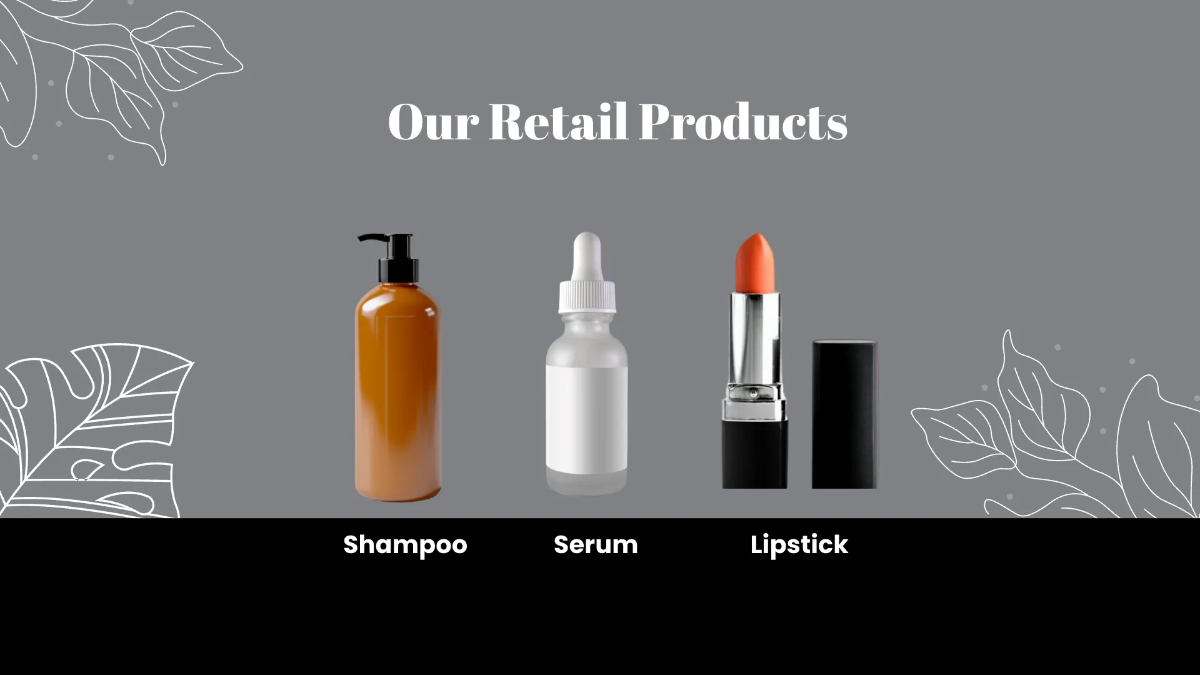 Free Salon Business Presentation Template to Edit Online