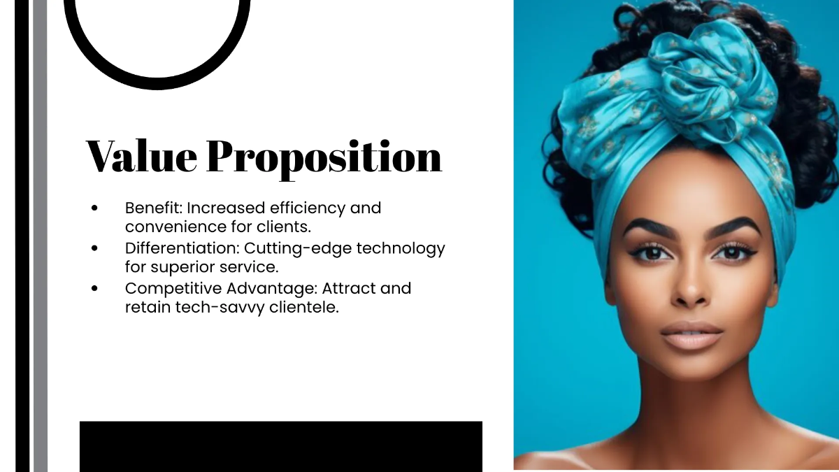 Free Salon Project Presentation Template to Edit Online