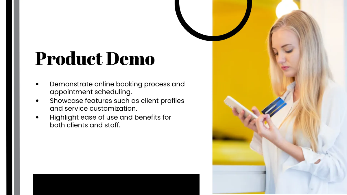Free Salon Project Presentation Template to Edit Online