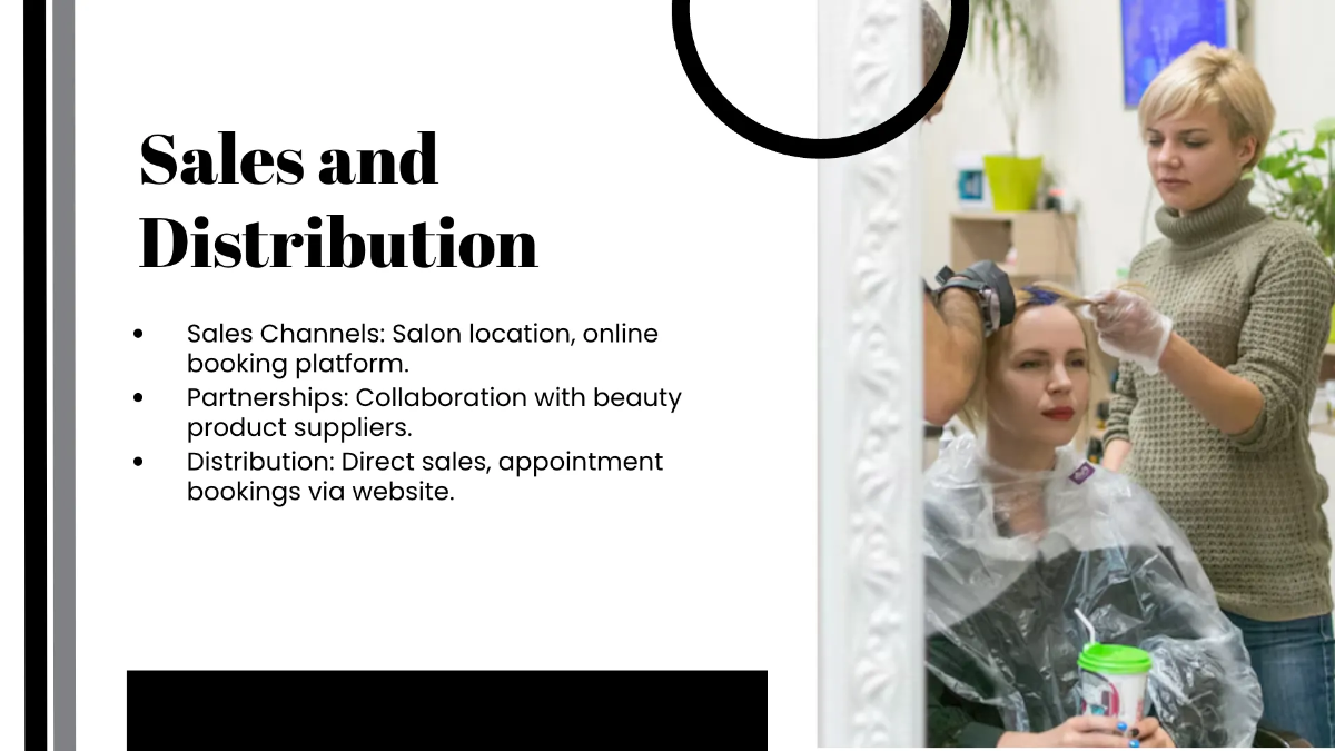 Free Salon Project Presentation Template to Edit Online