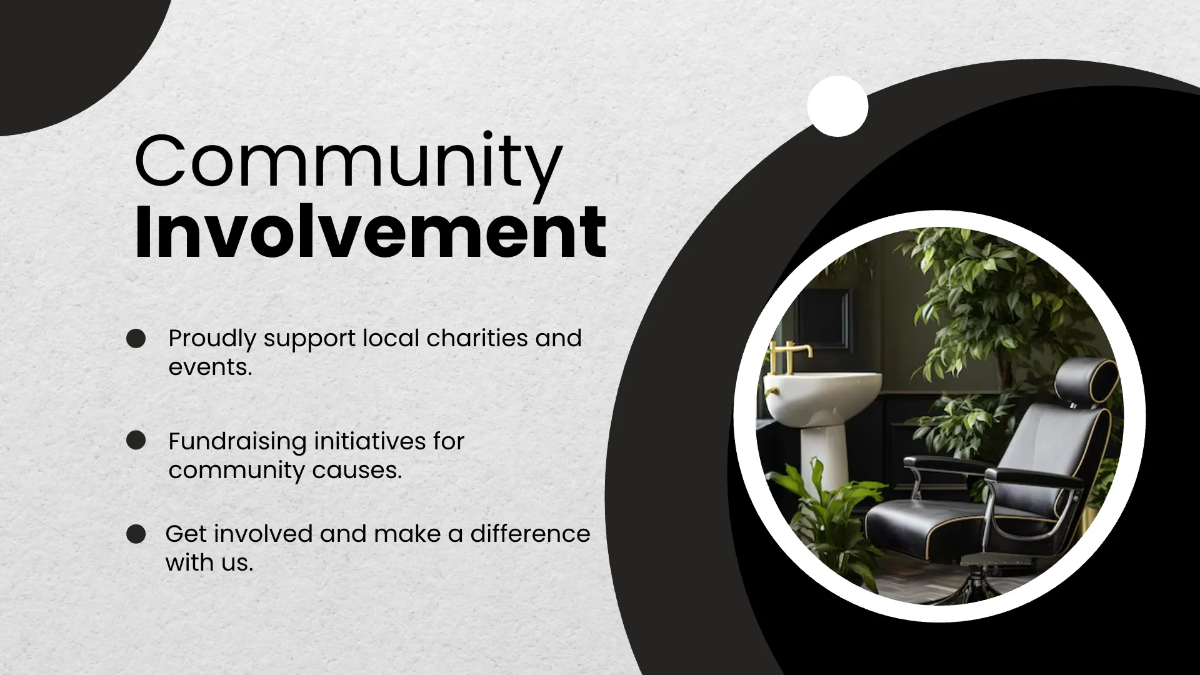 Free Salon Introduction Presentation Template to Edit Online