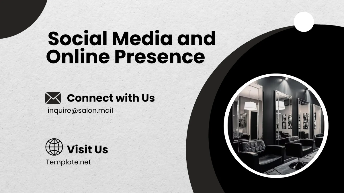 Free Salon Introduction Presentation Template to Edit Online