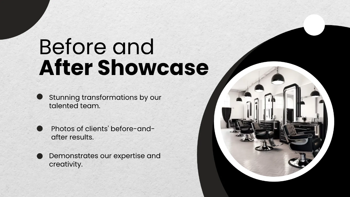 Free Salon Introduction Presentation Template to Edit Online