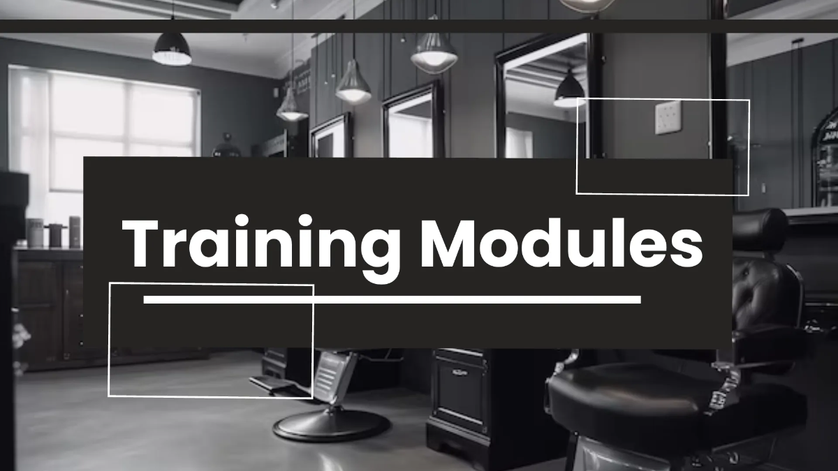 Free Salon Employee Training Presentation Template to Edit Online