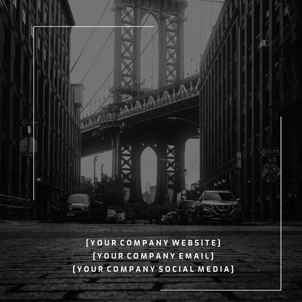 Free New York City Hood Album Cover Template to Edit Online