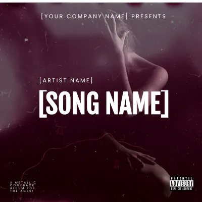 Free Metal Album Cover Template to Edit Online