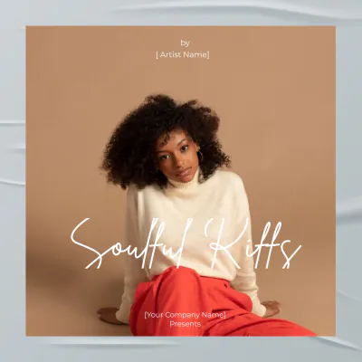 Free Live Jazz Music Album Cover Template to Edit Online