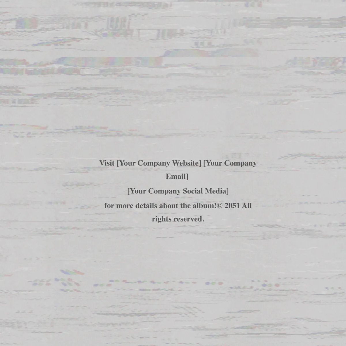 Free Album Cover Template to Edit Online
