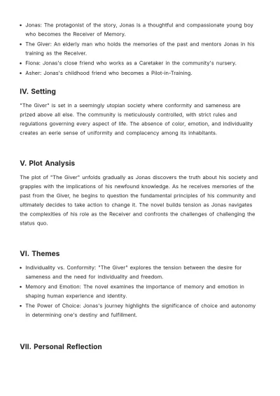 Free 7th Grade Book Report Template to Edit Online