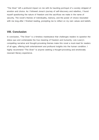 Free 7th Grade Book Report Template to Edit Online