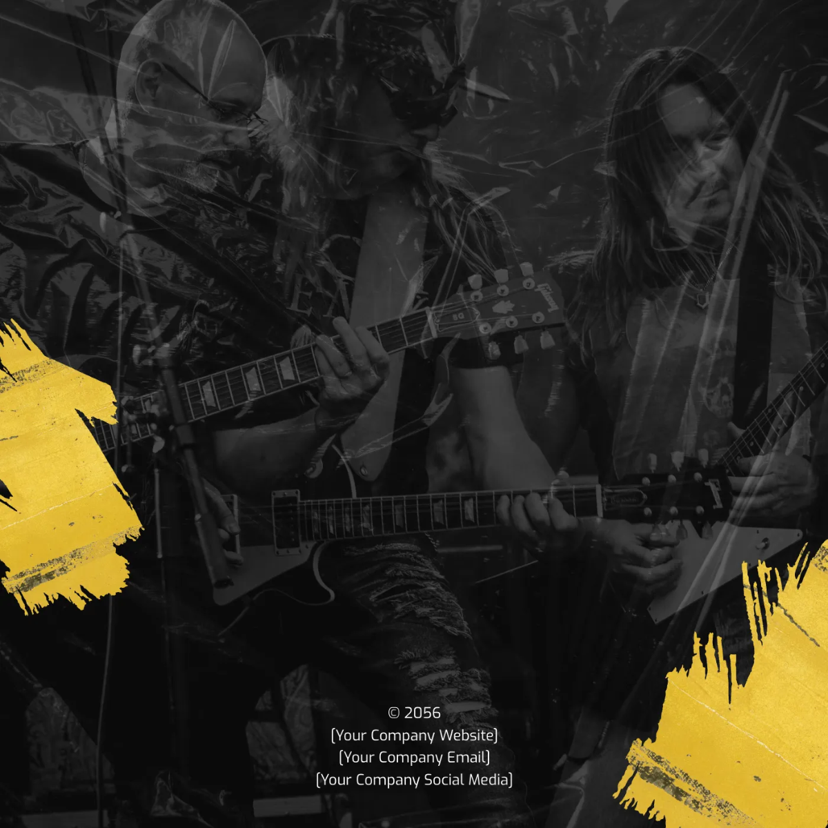 Free Garage Rock Album Cover Template to Edit Online