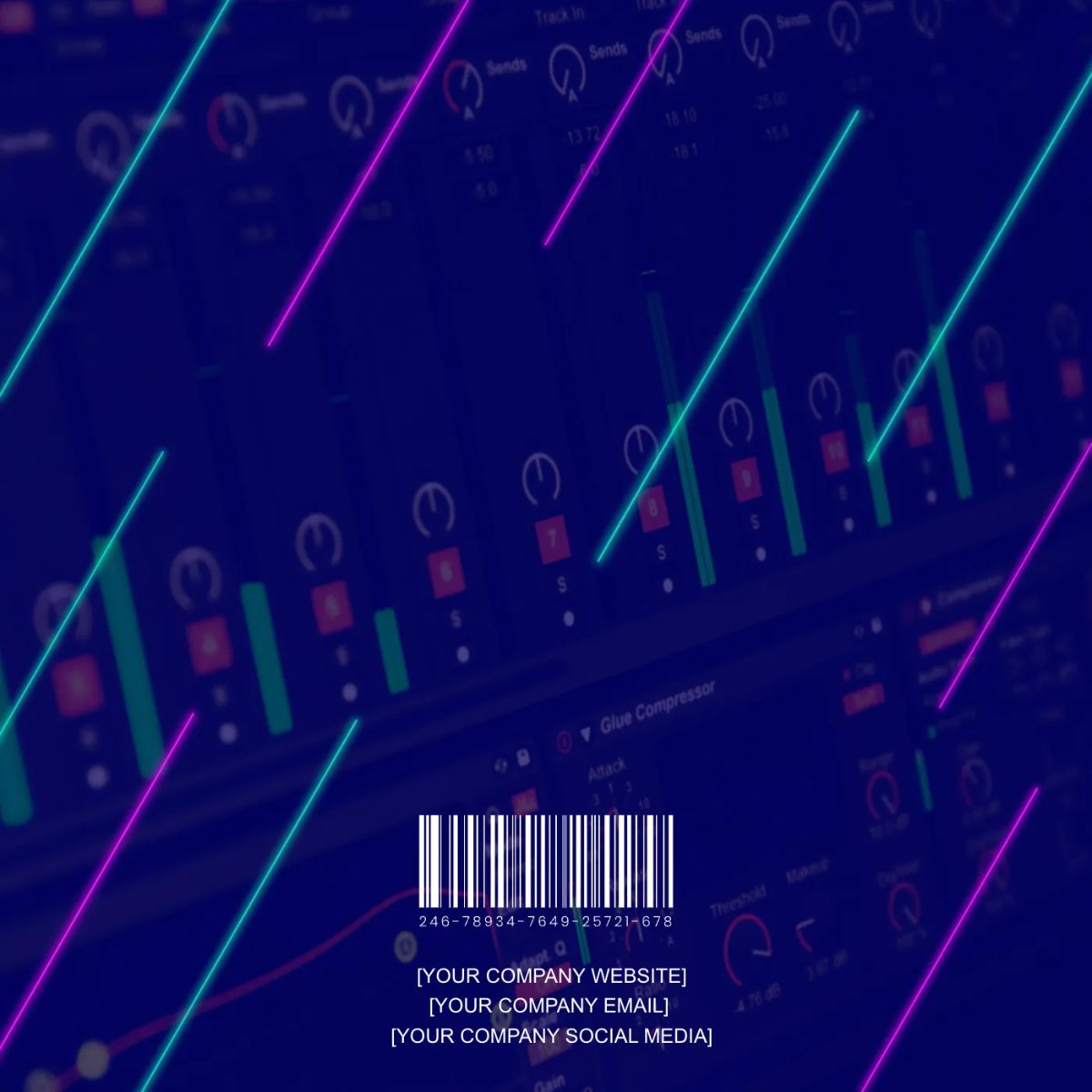 Free Edm Album Cover Template to Edit Online