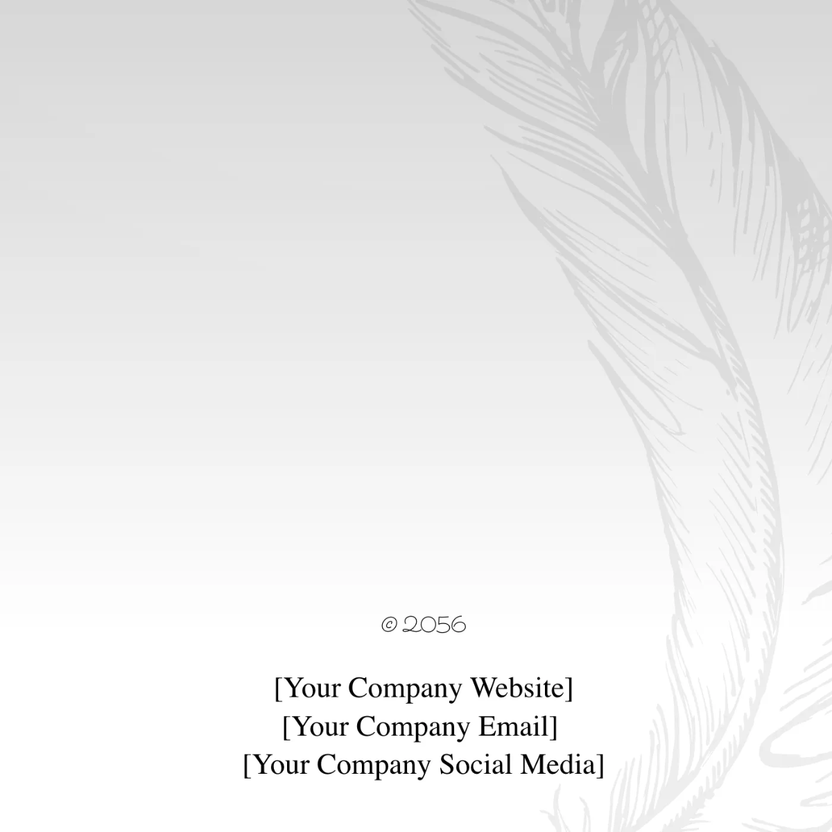 Free White Album Cover Template to Edit Online