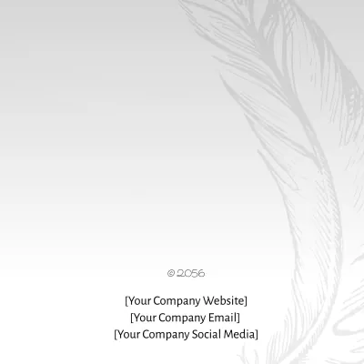 Free White Album Cover Template to Edit Online