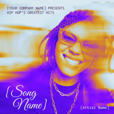 Free Luxury Hip Hop Album Cover Template to Edit Online
