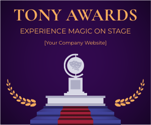 Tony Awards Ad Banner