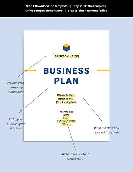 General Contracting Company Business Plan Guide