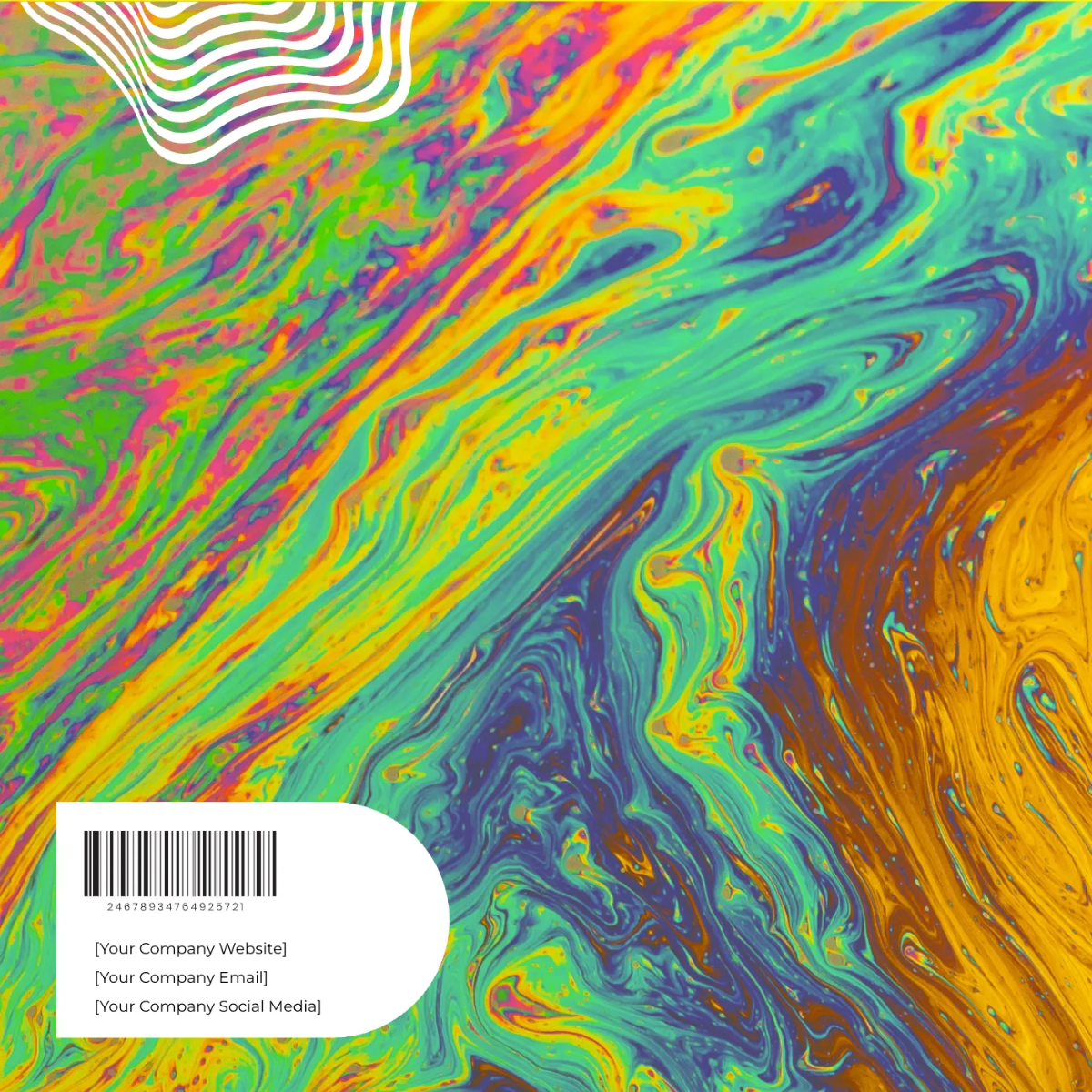 Free Colorful Electronic Dance Music Album Cover Template to Edit Online
